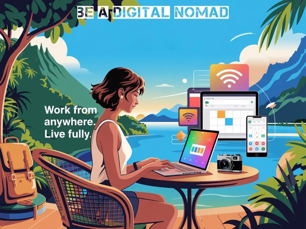 Embrace the digital nomad lifestyle