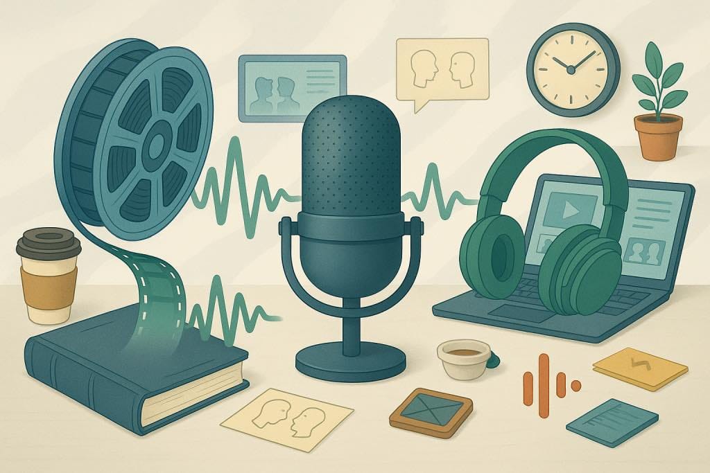 How to convert videos into podcasts